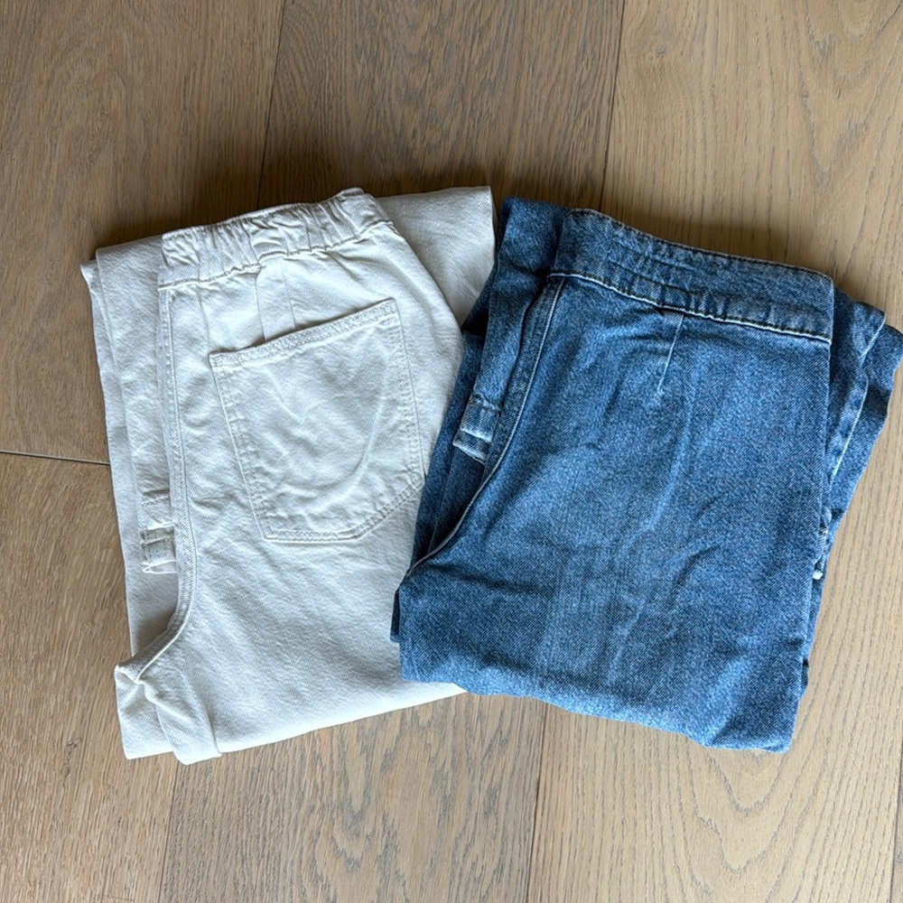 2 Pairs - Girls Zara Jeans